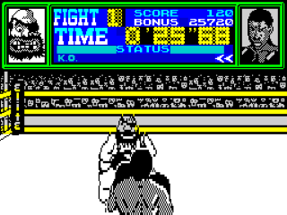 Frank Bruno's Boxing screenshot 3 for ZX Spectrum